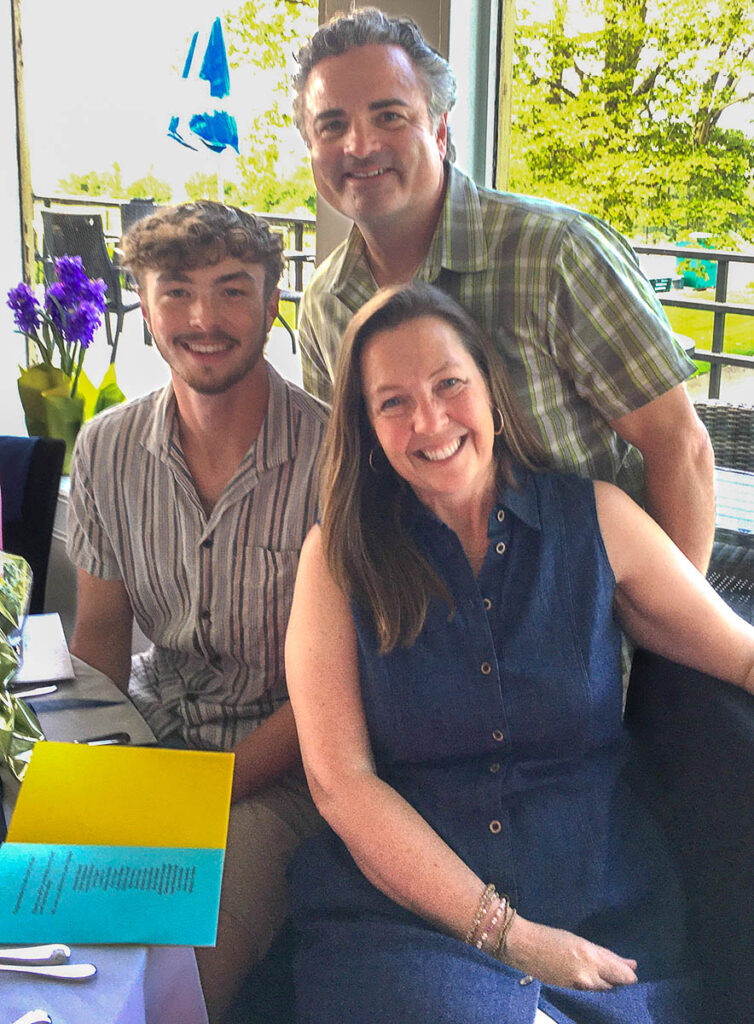 Aiden Bisson & Parents